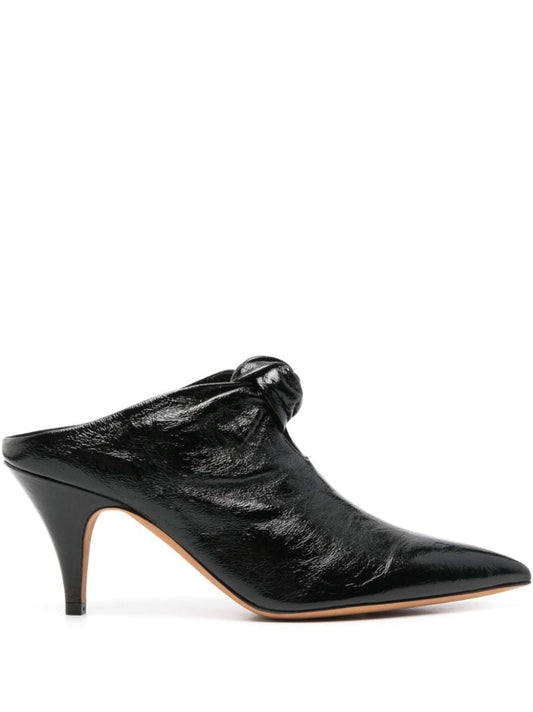 Black Rowan Mules