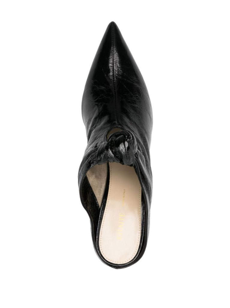 Black Rowan Mules