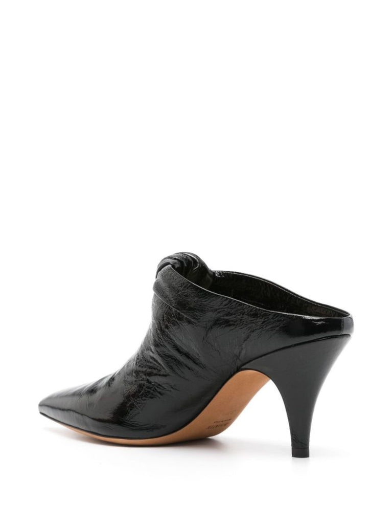 Black Rowan Mules