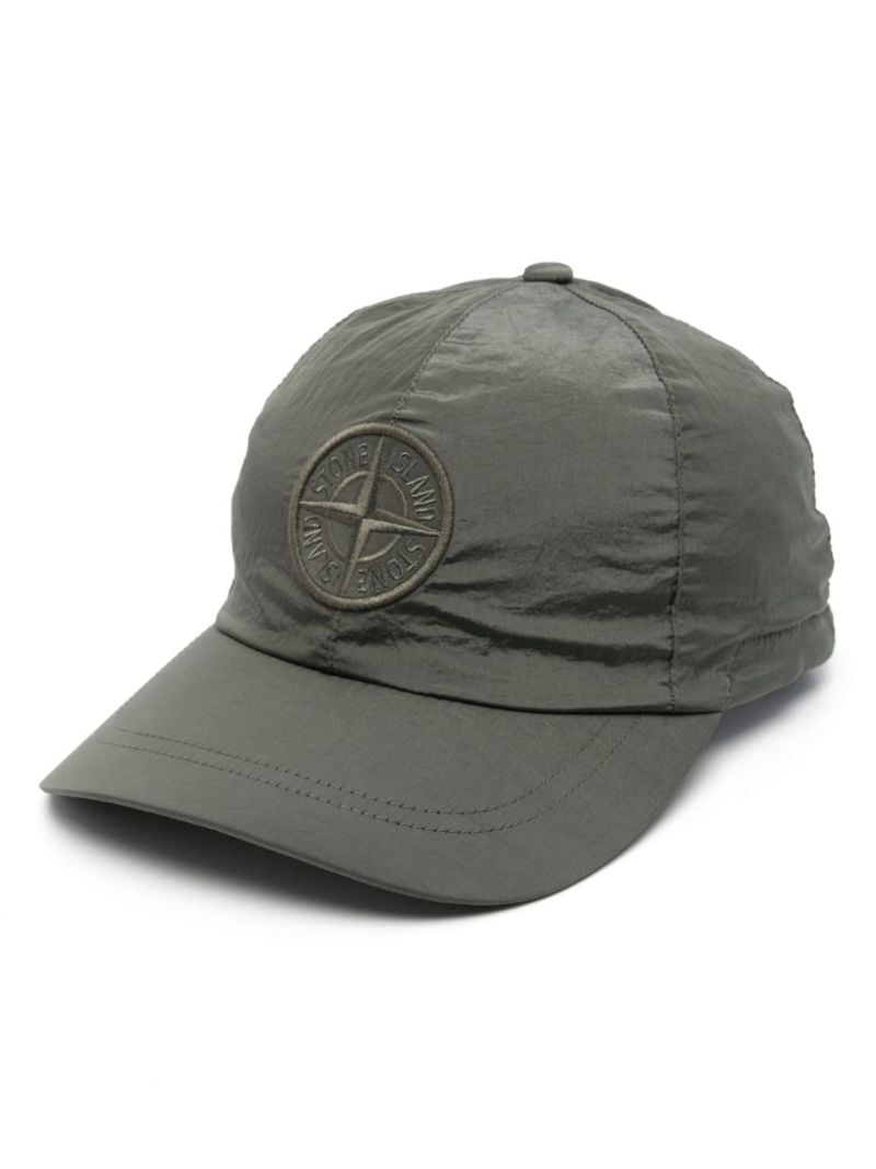 Compass-embroidered Drawstring Baseball Cap