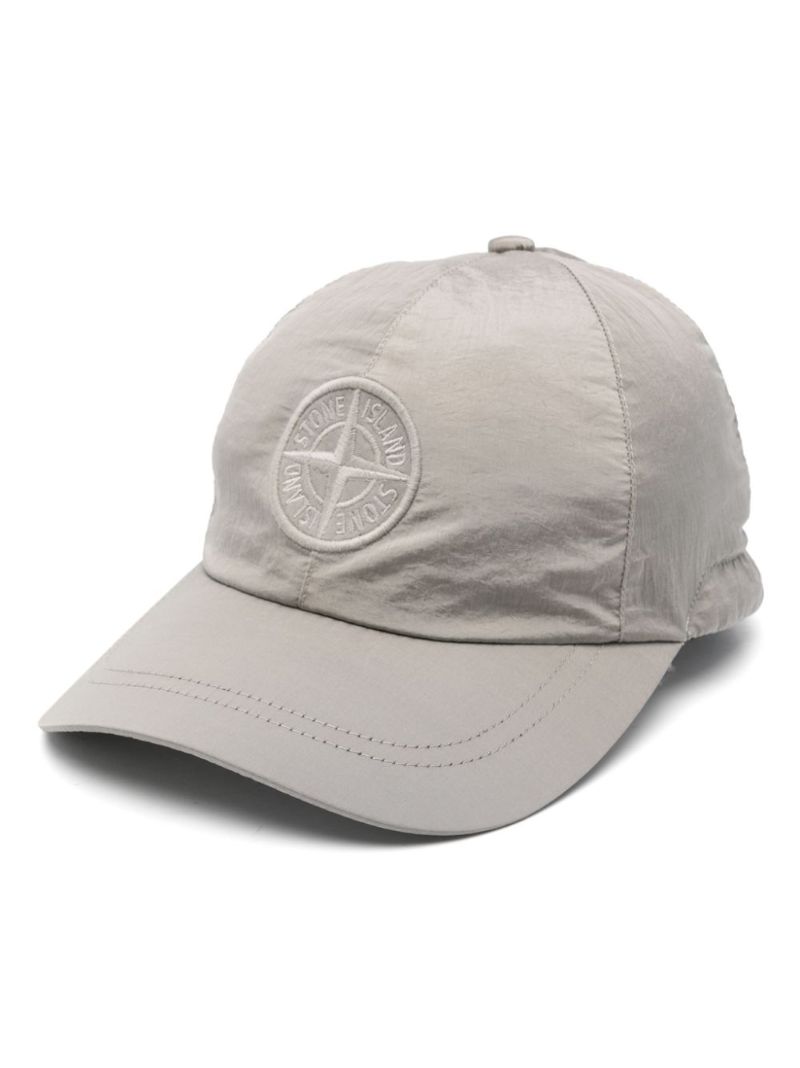 Compass-embroidered Drawstring Baseball Cap