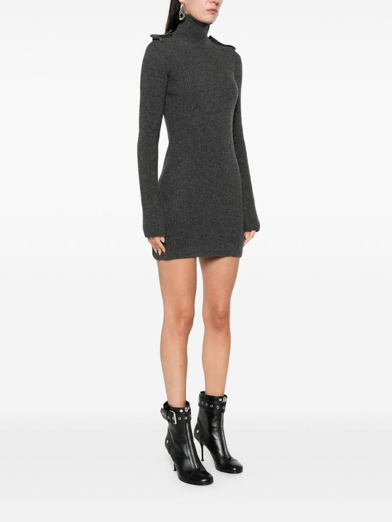 Ribbed Knit Dress