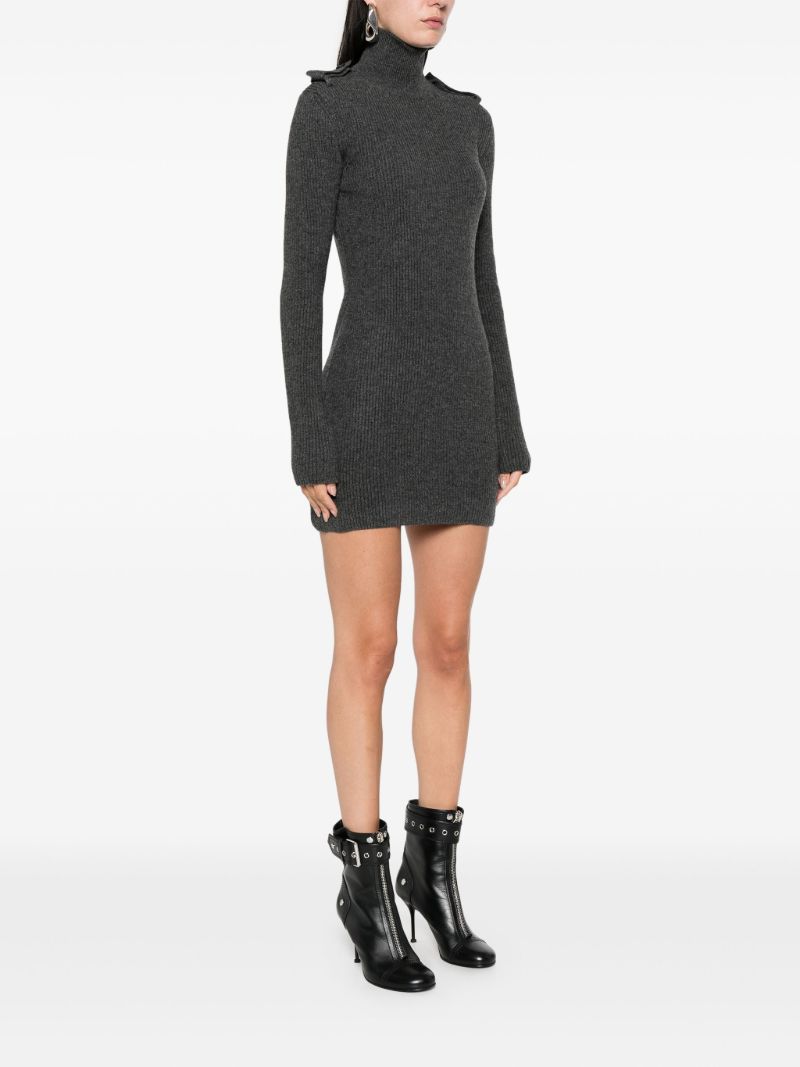 Ribbed Knit Dress