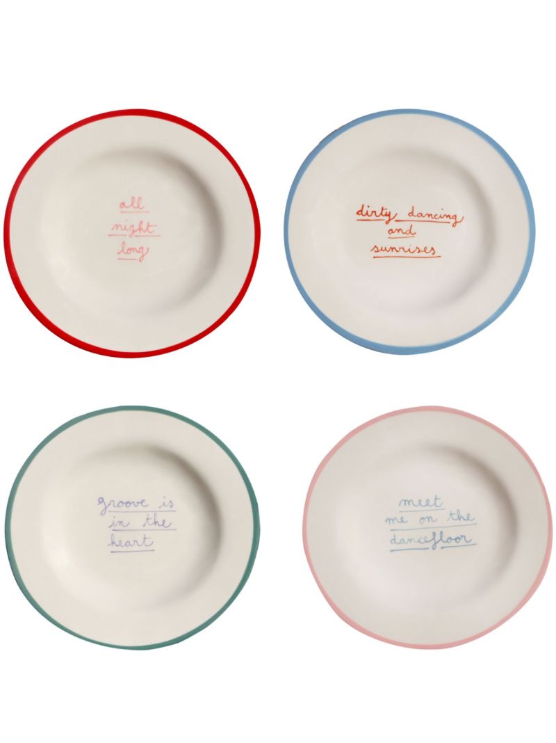 X Browns Printed Plated (set of Four)