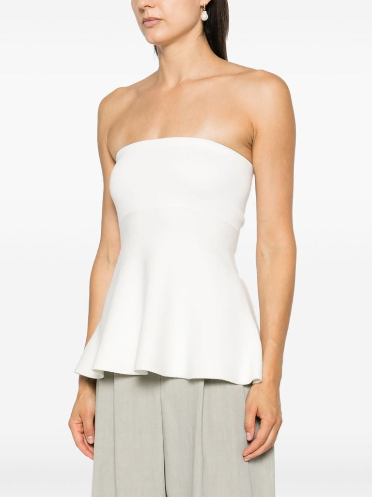 White Agathe Top