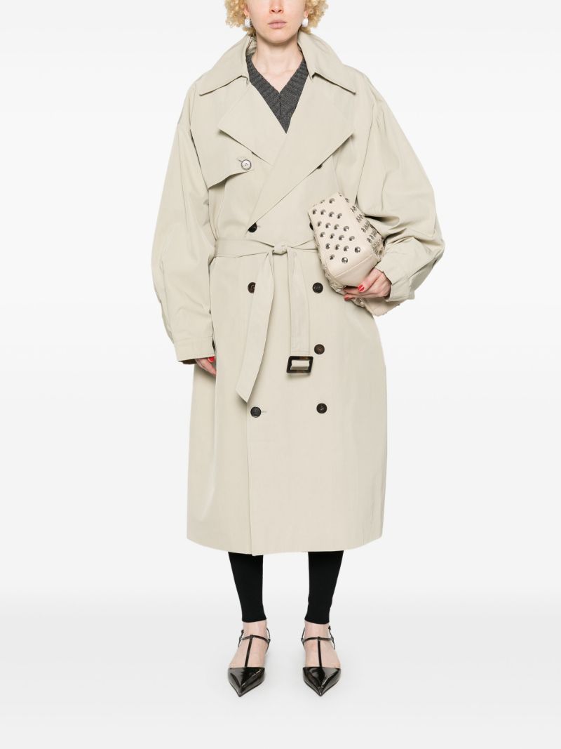 Neutral Mavis Trench Coat