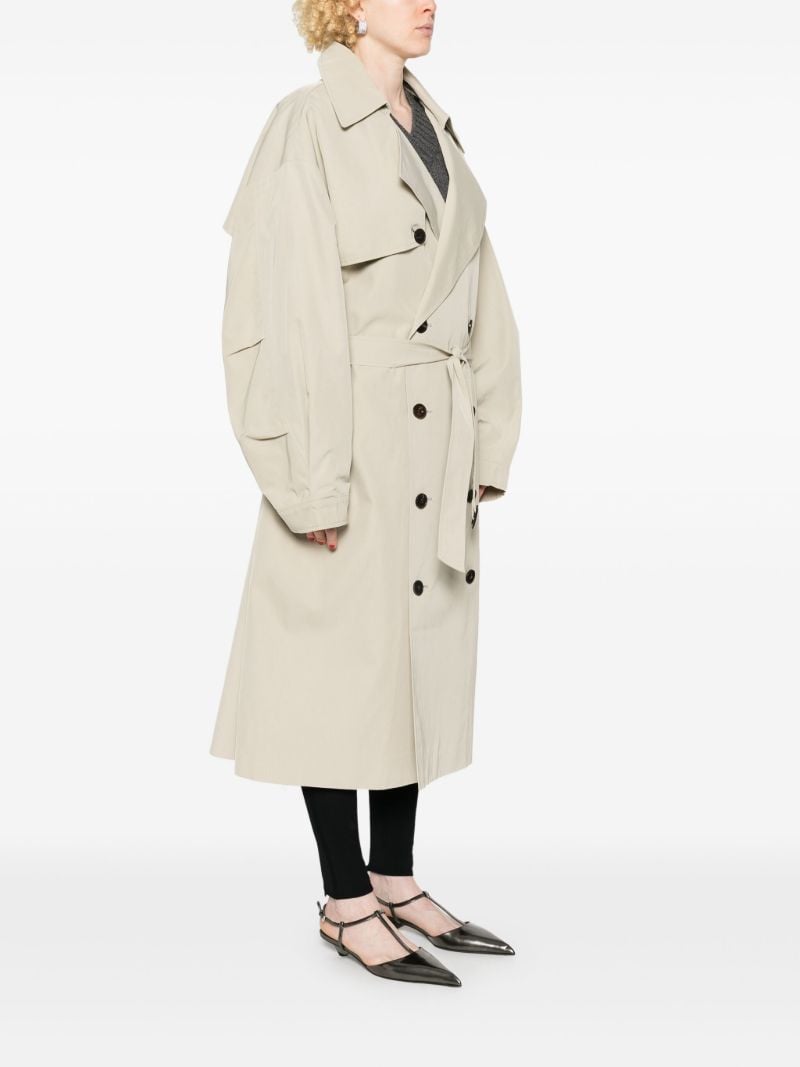 Neutral Mavis Trench Coat