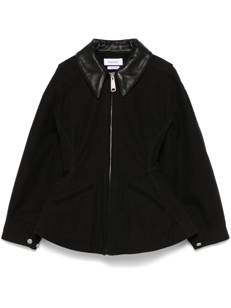 Peplum Denim Jacket