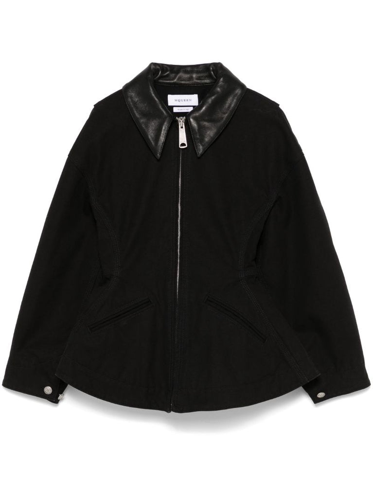 Peplum Denim Jacket