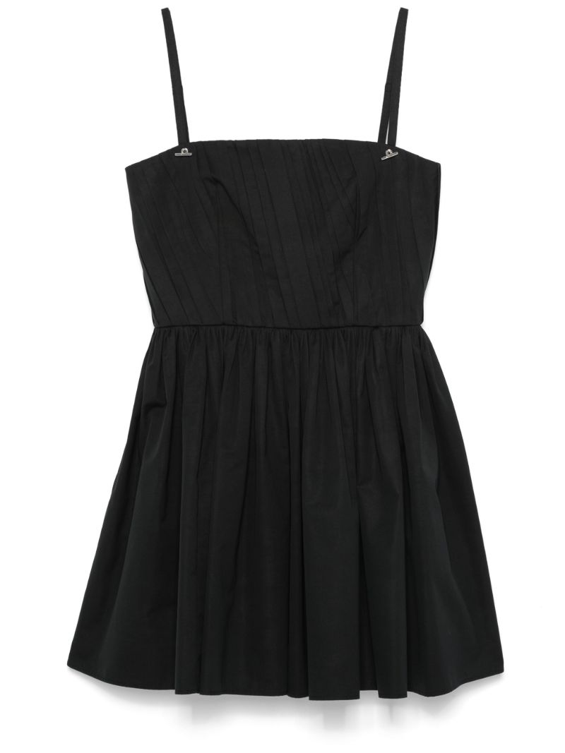 Organic Cotton Pleated Dress