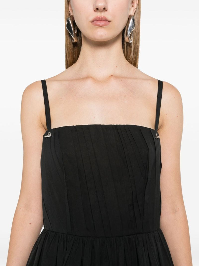 Organic Cotton Pleated Dress