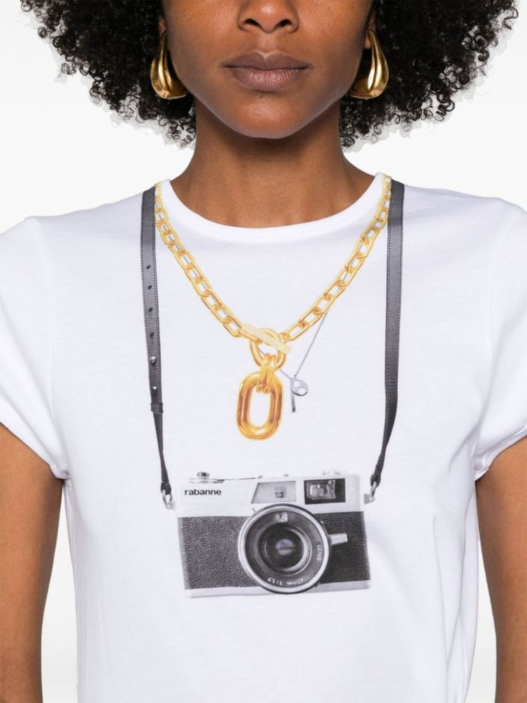 Printed Cotton Jersey T-shirt
