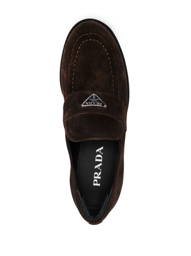 Triangle-logo Loafers