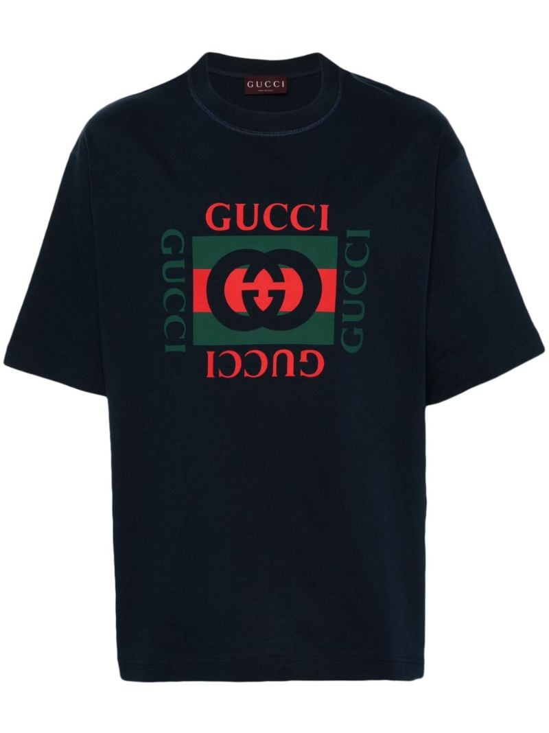 Black Interlocking G-print T-shirt