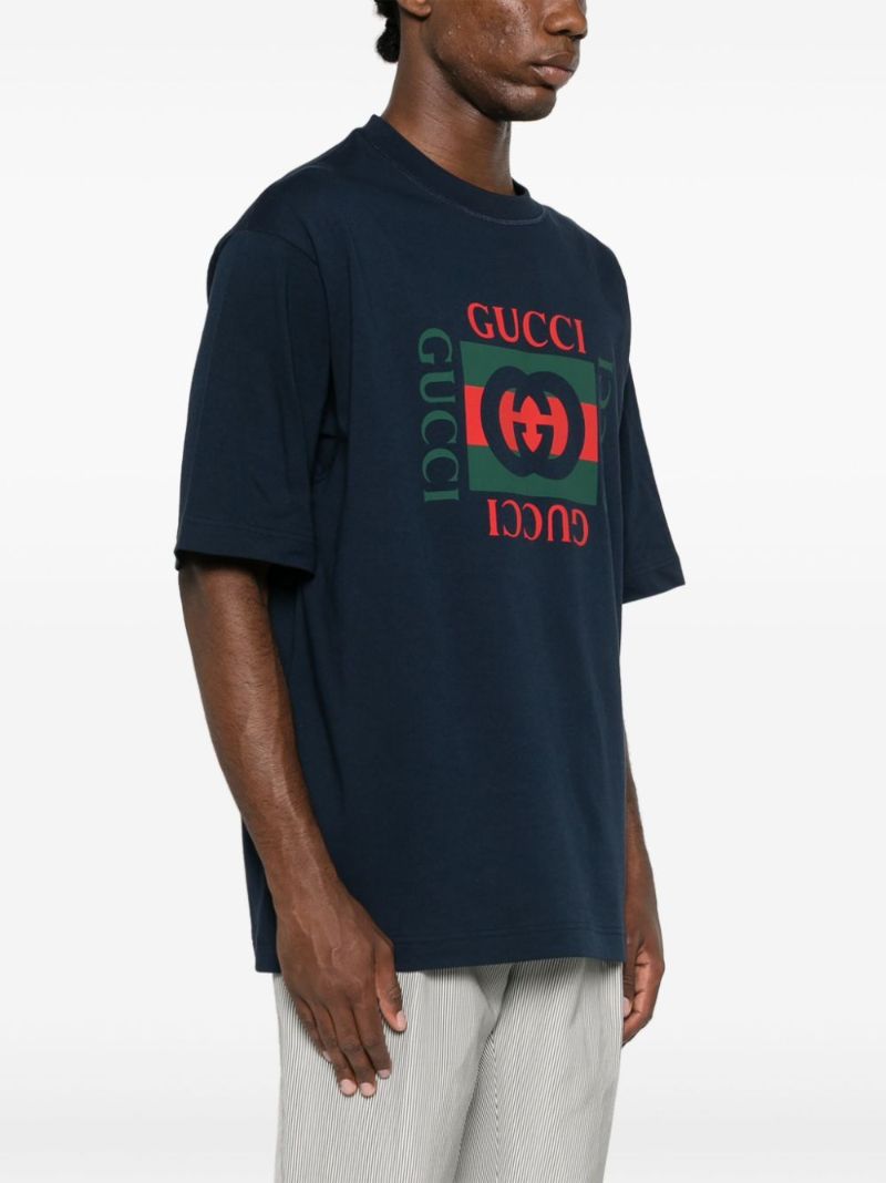 Black Interlocking G-print T-shirt