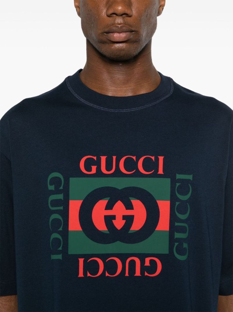 Black Interlocking G-print T-shirt