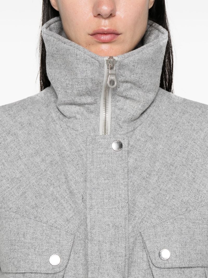 Grey Two-tone Ski Suit
