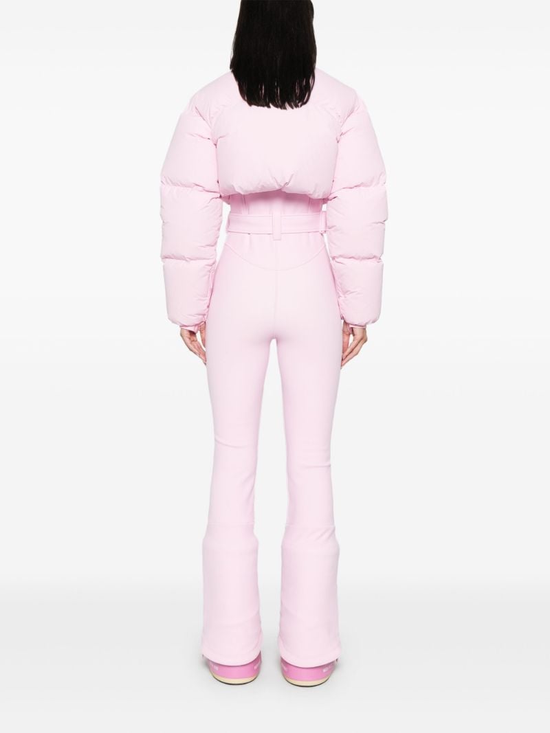Pink Padded Ski Suit