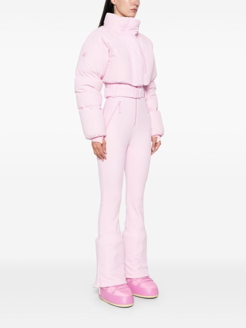 Pink Padded Ski Suit