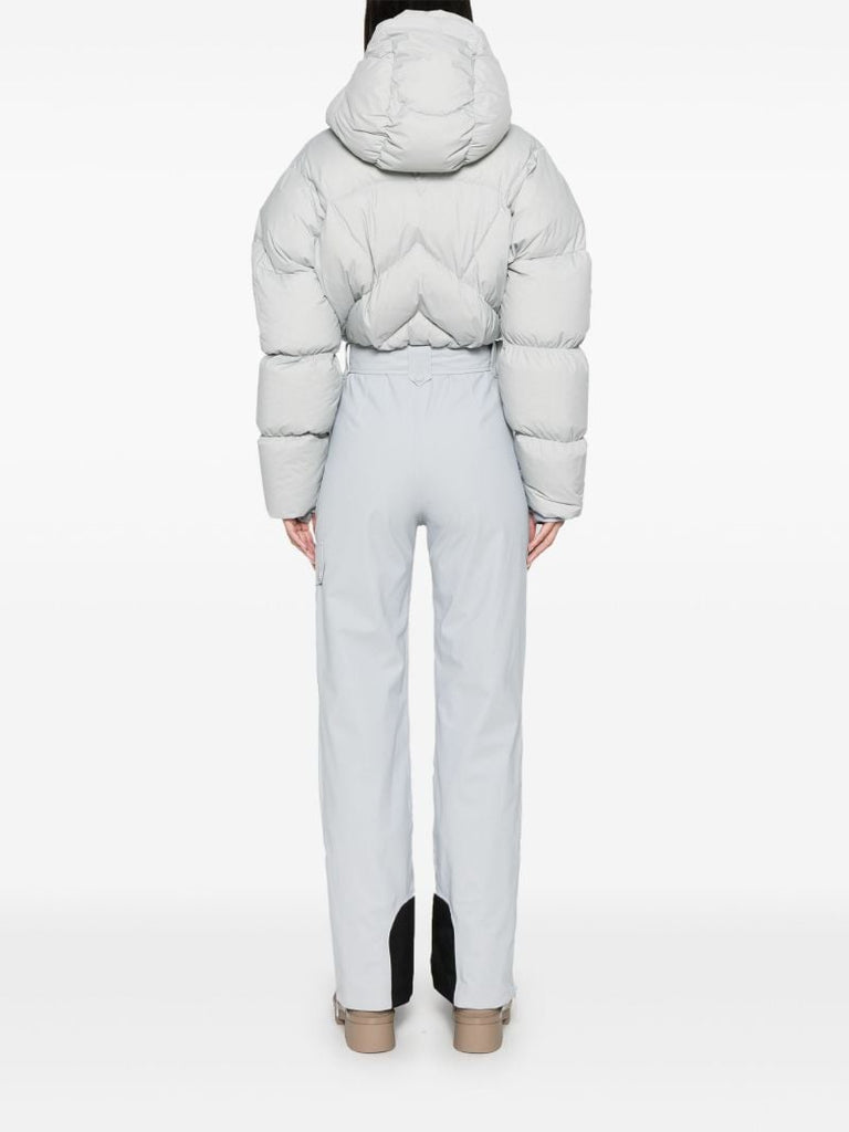Grey Padded Ski Suit