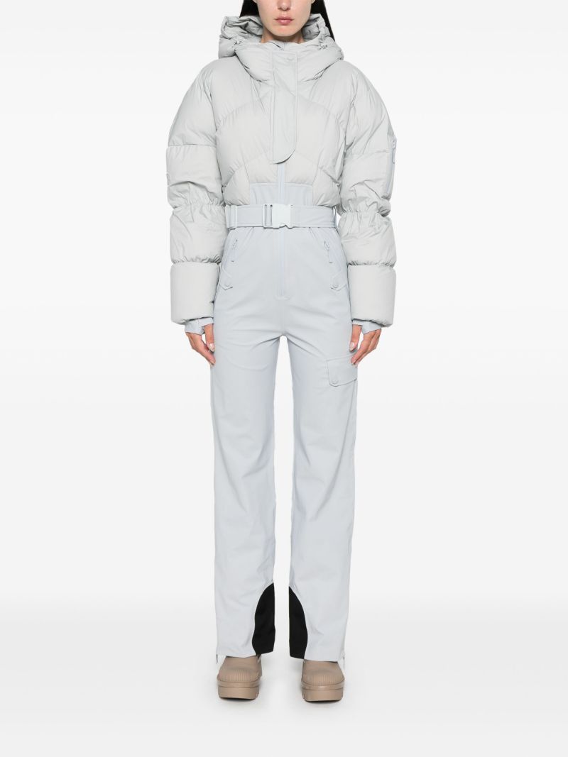 Grey Padded Ski Suit