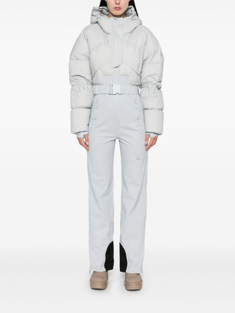 Grey Padded Ski Suit