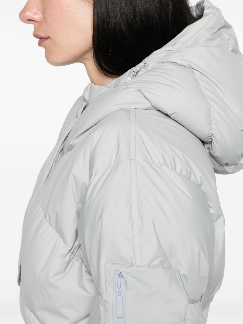 Grey Padded Ski Suit