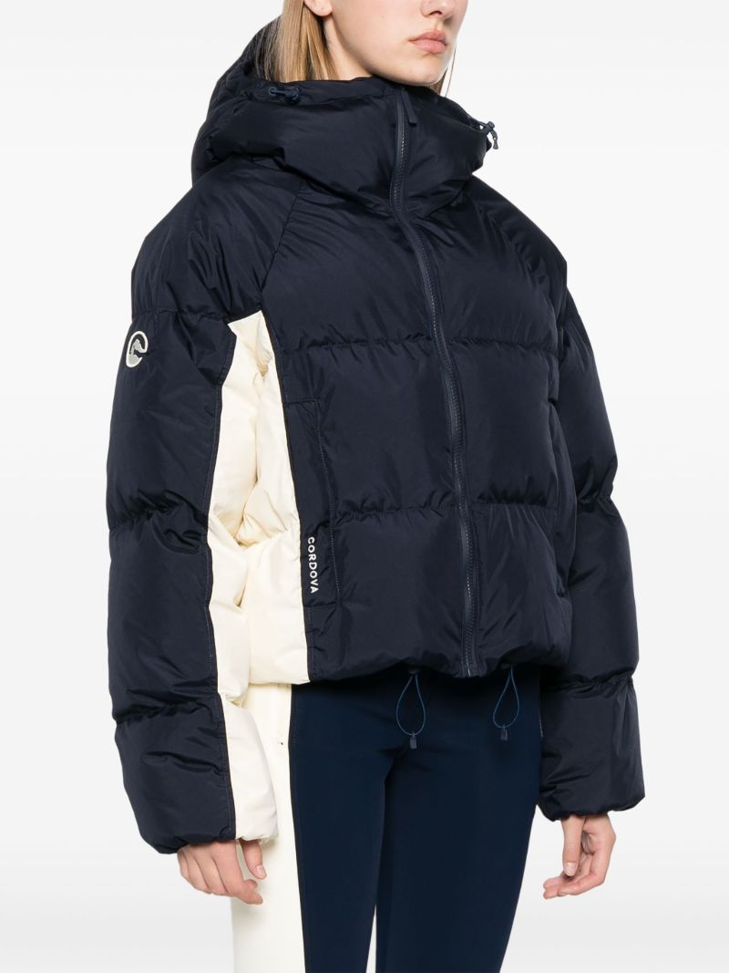 Blue Padded Ski Jacket