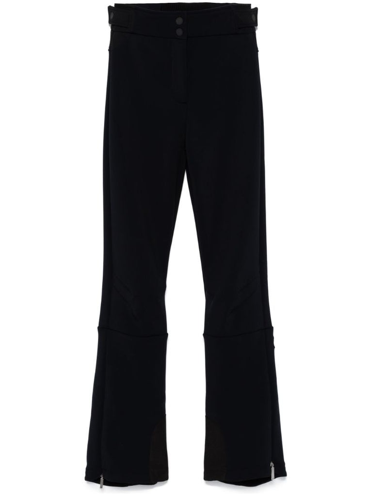 Black Slim-cut Ski Trousers