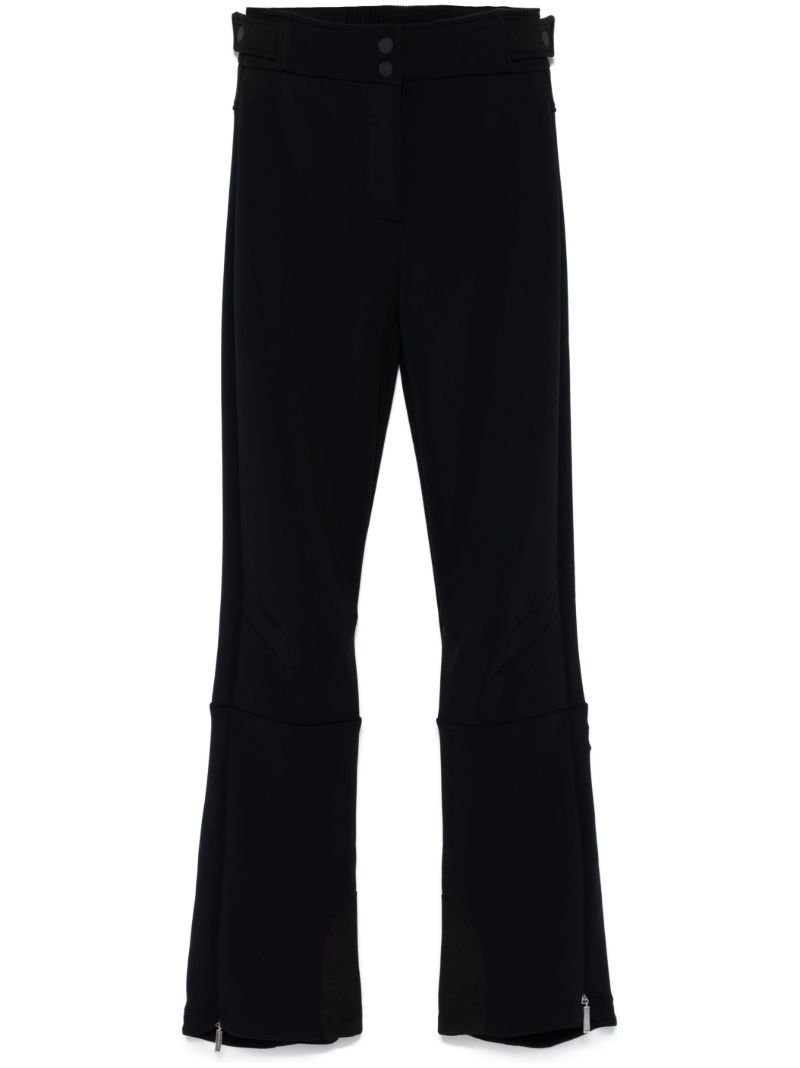 Black Slim-cut Ski Trousers