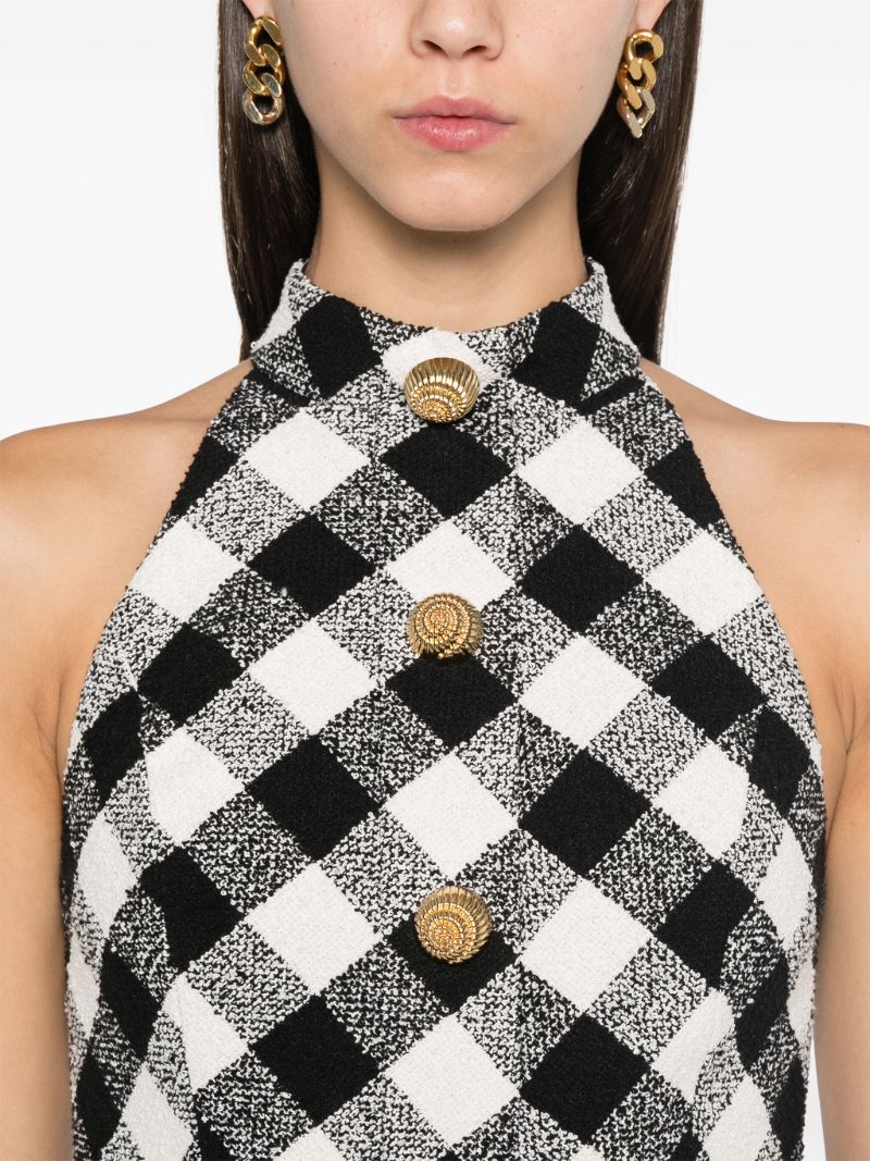 Gingham Mini Dress