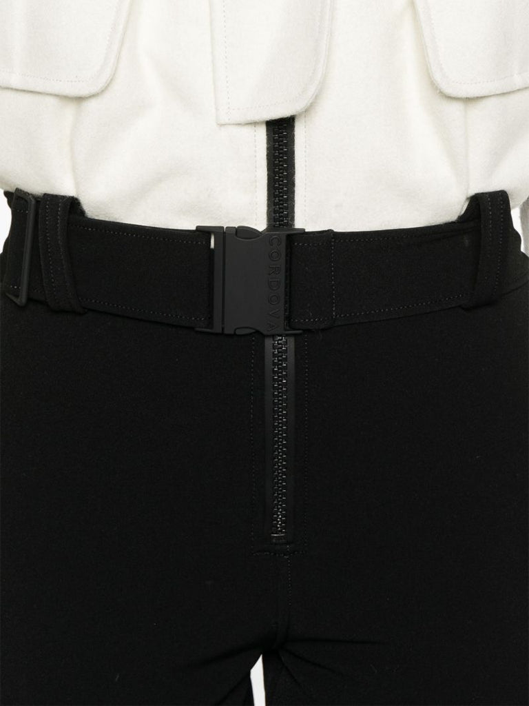 White Two-tone Ski Suit
