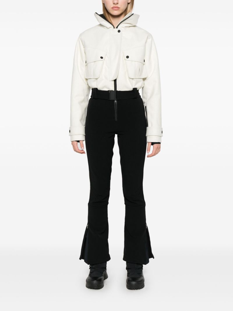 White Two-tone Ski Suit