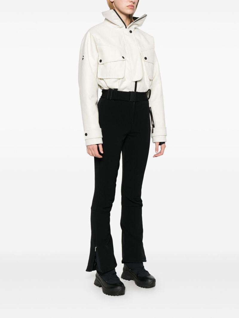 White Two-tone Ski Suit