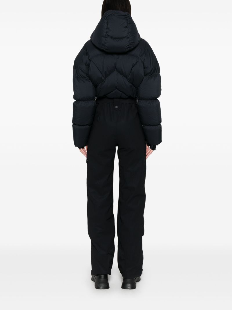 Black Padded Ski Suit