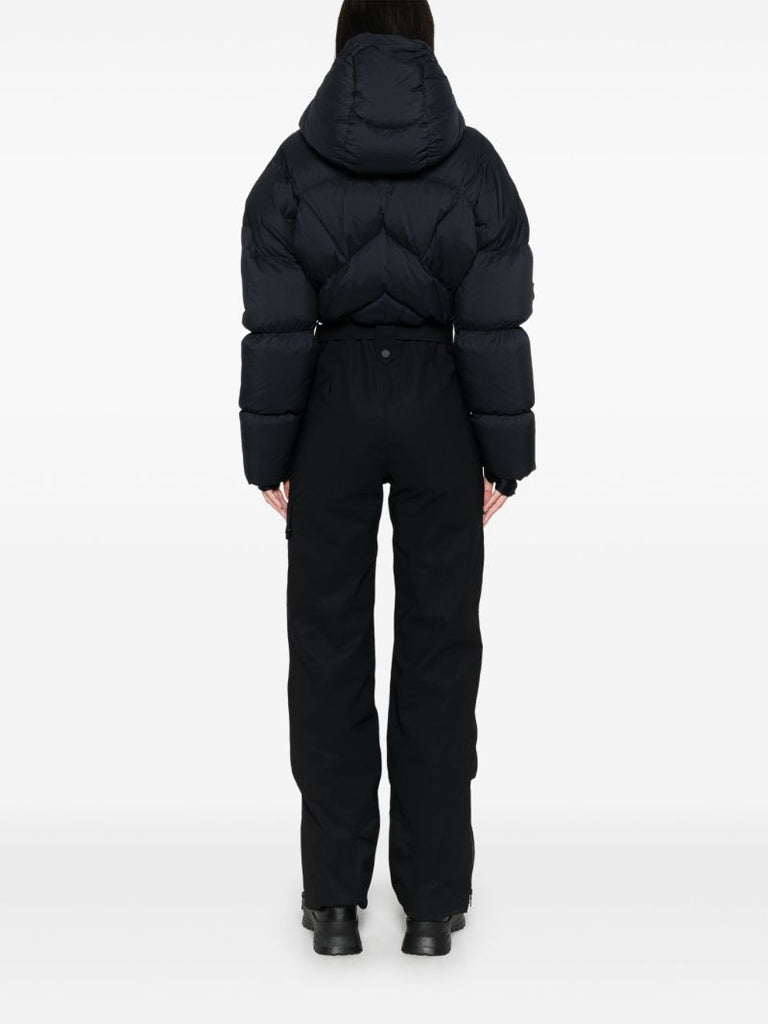 Black Padded Ski Suit