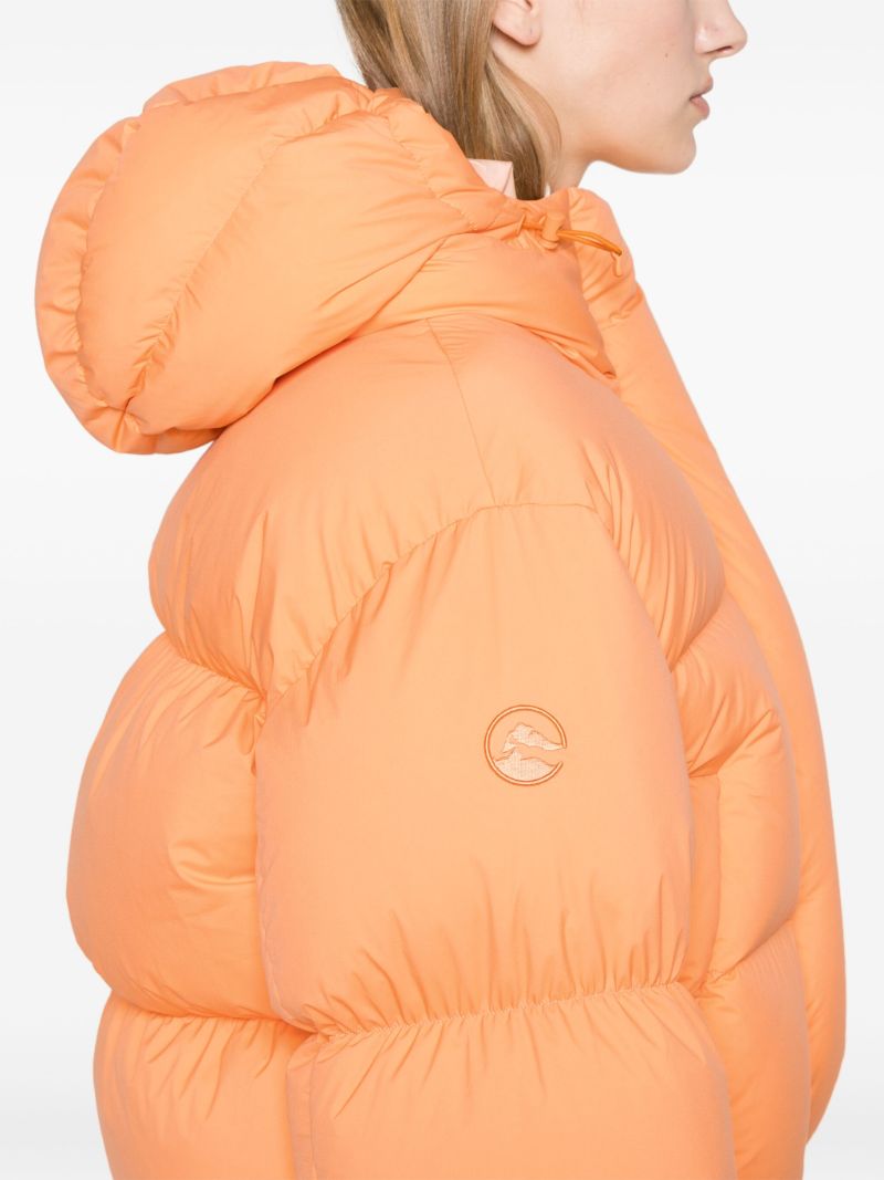 Orange Padded Ski Jacket