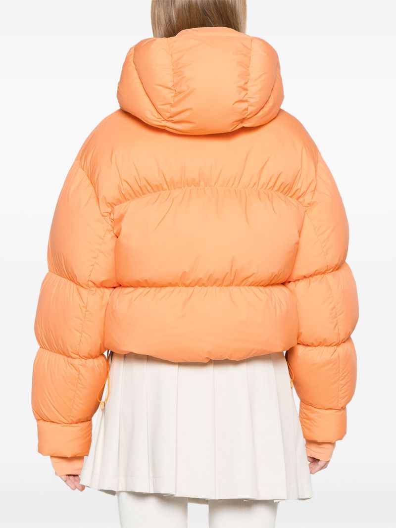 Orange Padded Ski Jacket
