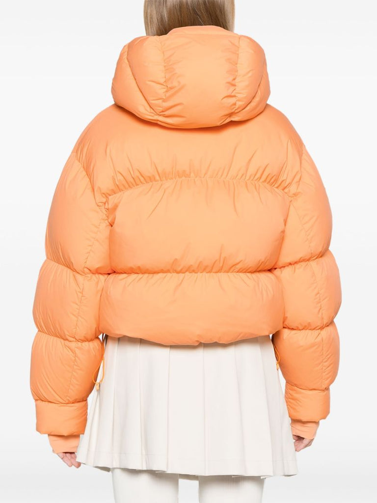 Orange Padded Ski Jacket