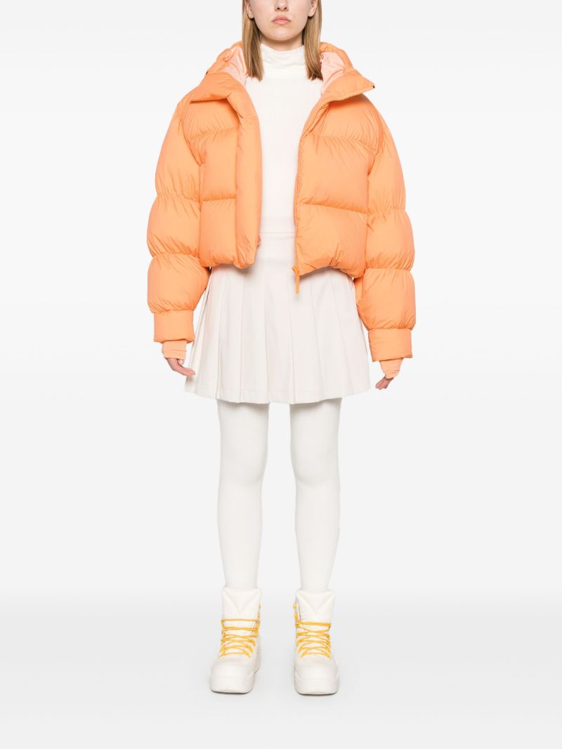 Orange Padded Ski Jacket