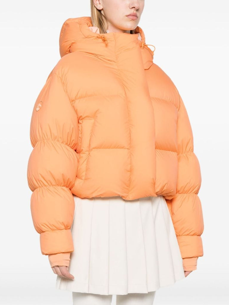 Orange Padded Ski Jacket