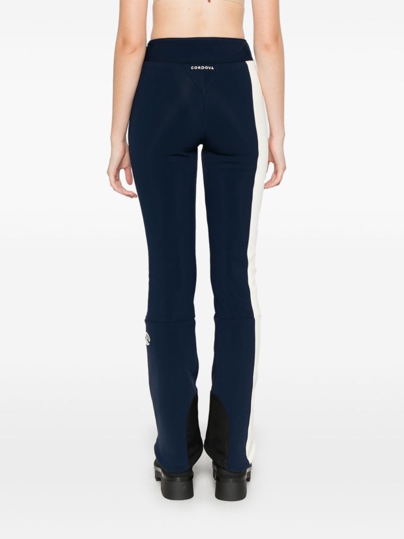 Blue Slim-cut Ski Trousers