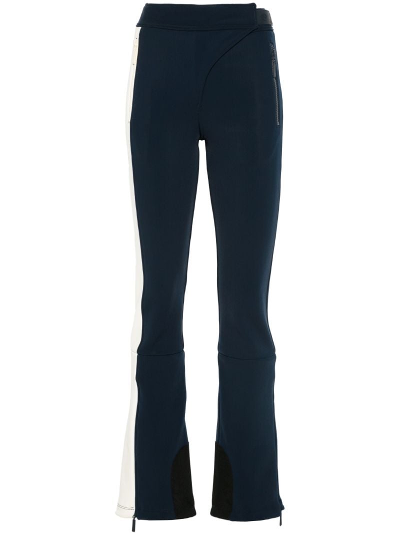 Blue Slim-cut Ski Trousers