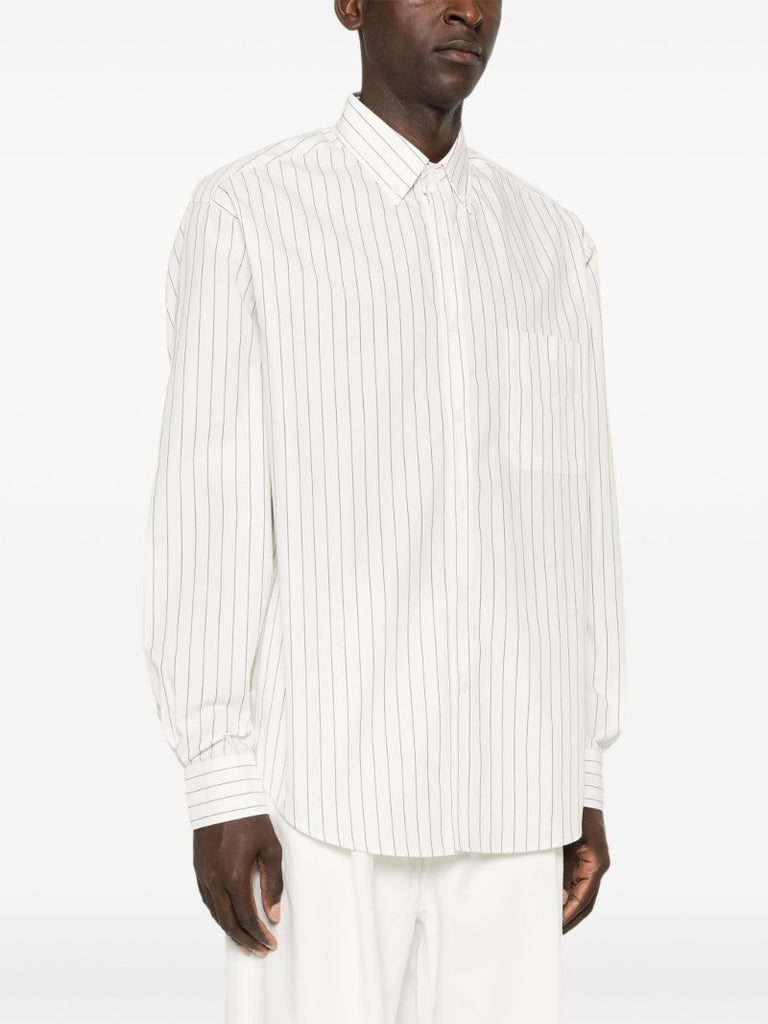 Vertical-striped Shirt