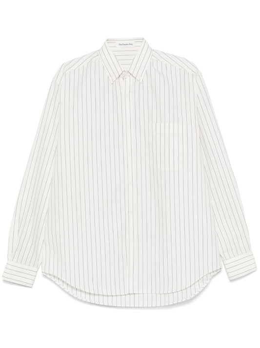 Vertical-striped Shirt