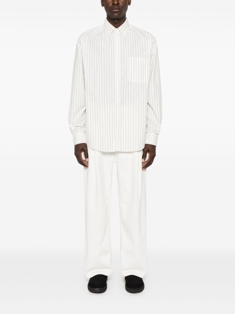 Vertical-striped Shirt