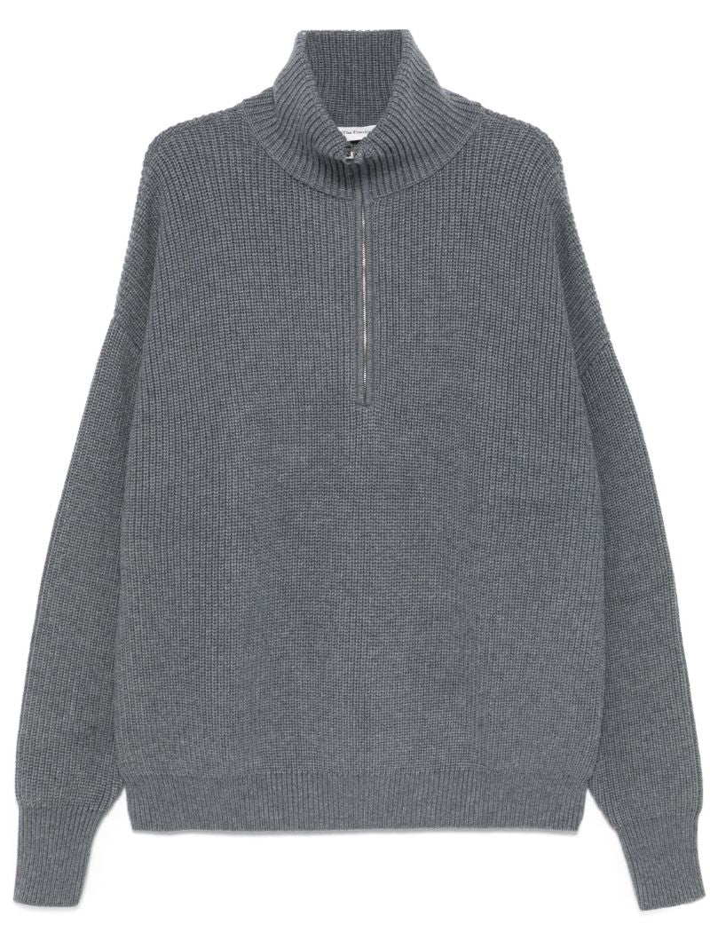 Half-zip Fastening Jumper