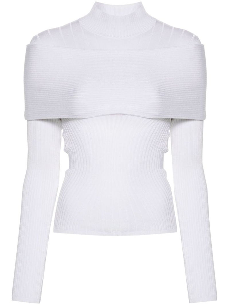 Knitted Layered Sweater