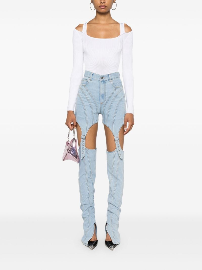 Sculpting-knit Bodysuit