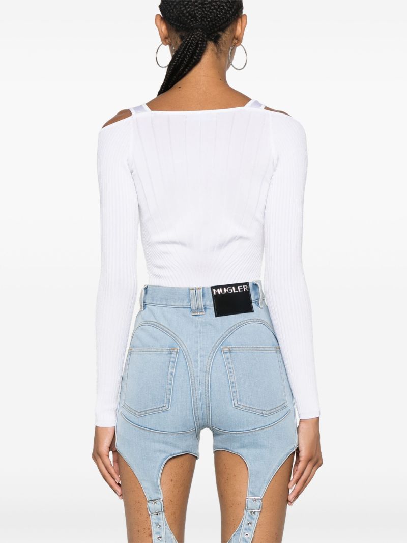 Sculpting-knit Bodysuit